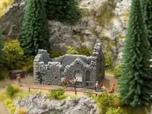 HO Scale Scenery - 58611 - Chapel Ruin - Picture 1 of 2