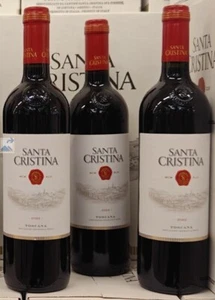 3x Villa Antinori Santa Cristina Rosso Toscana IGT Rotwein 13,5% Vol - 0,75L - Bild 1 von 4