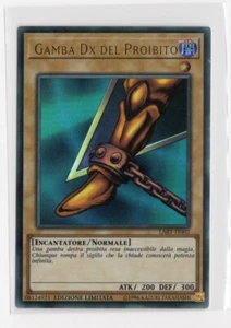 Yugioh ITALIAN Right Leg of the Forbidden One LART-EN002 IT002 Ultra 1st ED LP - Picture 1 of 2