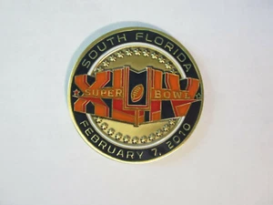 Super Bowl XLIV 2010 Coin NFL Alumni # 662 / 700 New Orleans Saints vs Colts - Bild 1 von 2