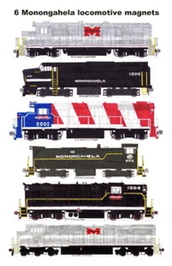 Locomotoras Monongahela 6 imanes Andy Fletcher - Imagen 1 de 1
