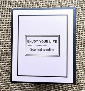 Enjoy Your Life Scented Candle Aromatherapy Only For You Votive Size Soy Wax - Picture 1 of 3