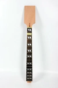 22 Bund Gitarrenhals Mahagoni Palisander Griffbrett 24,75 Zoll Paddelkopf unvollendet D - Bild 1 von 6
