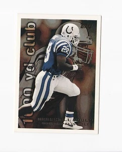1995 Topps #10 Marshall Faulk TYC 1000 Yard Club Indianapolis Colts SDSU - Picture 1 of 2