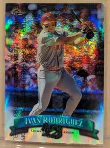 1998 Topps Finest REFRACTOR #125 Ivan Rodriguez Rangers HOF RARE PARALLEL - Bild 1 von 2
