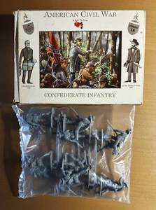A CALL TO ARMS n°16 - AMERICAN CIVIL WAR CONFEDERATE INFANTRY - 1/32 PLASTIC KIT - Picture 1 of 2
