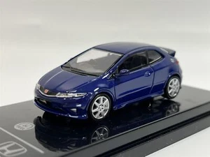 Honda Civic Type R FN2 Euro Zaffiro Blu RHD Scala 1:64 Paragon 64 65396 - Foto 1 di 8