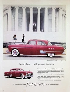 VINTAGE 1950s Print Ad ~ 1951 Packard Patrician 400 ~ So far ahead... - Picture 1 of 1