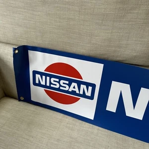 Nissan New Vinyl Banner Repro - Picture 1 of 4