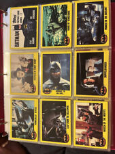 Batman The Movie Series 2 Singles And Stickers (1989 Topps) 108 Cards 18 Sticker