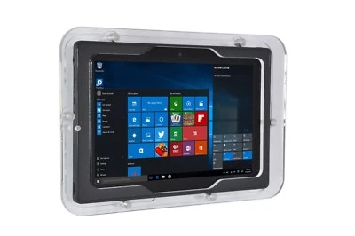 MS Surface Pro 3 4 5 6 7 8 9 10 11 12 GO X Acrylic Anti-Thief Desktop Stand - Image 1 of 4