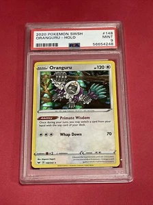 Oranguru Holo 148/202 PSA 9 2020 Pokémon Swsh - Picture 1 of 2