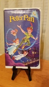 50% off! PETER PAN VHS WALT DISNEY CLASSIC BLACK DIAMOND EDITION #960 - Picture 1 of 10