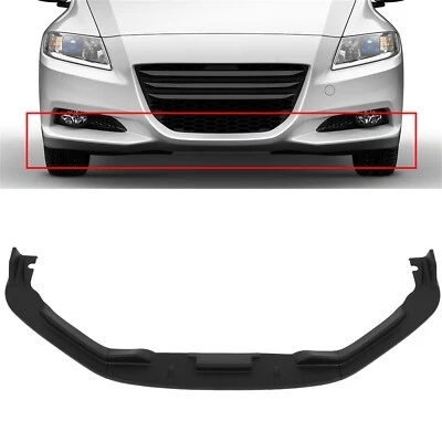3pcs Matte Black Plastic Front Bumper Lip Spoiler Fits 11-12 Honda CR-Z Painted Foto 1 de 4