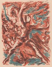 Reflections On The Dance Ballet François Barret Lithography Original 1946
