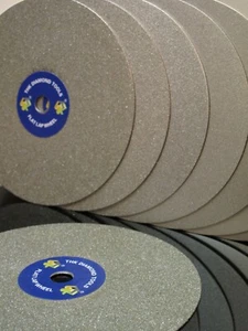 8 Inch THK Diamond Flat Lap wheel Lapidary grinding polishing disc Grit 60 ~3000 - Picture 1 of 9