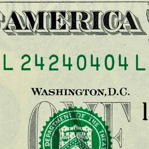 0s 2s 4s Uncirculated Alternator 4s Repeater 24 04 Pairs 0s 2s L Bookends Dollar - Picture 1 of 6