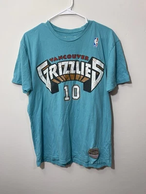 Camiseta De Colección Vancouver Grizzlies Talla Grande Mike Bibby Camisa Manga Corta Foto 1 de 4