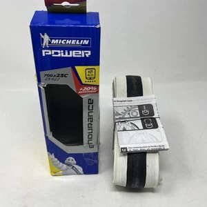Michelin Power Endurance Red 700x23c Road Bicycle Tire - 1 - Picture 1 of 14