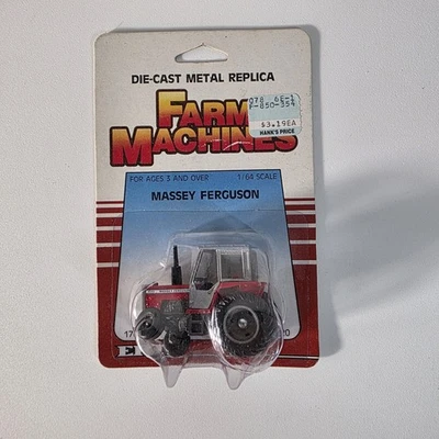 Ertl Farm Machines 1/64 1986 Massey Ferguson Tractor #1120 Brand New On Card - Image 1 of 4