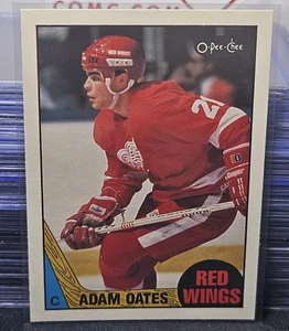 92-93 O-Pee-Chee Adam Oates Anniversary Series Rookie 🚨🚨🚨 Detroit Red Wings - Picture 1 of 2
