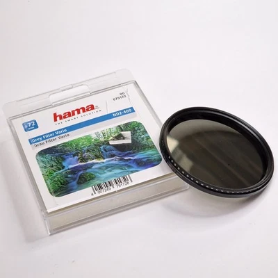 Hama 72mm Grey Vario ND2-400  Glass Filter With Case & Instructions - Image 1 of 4