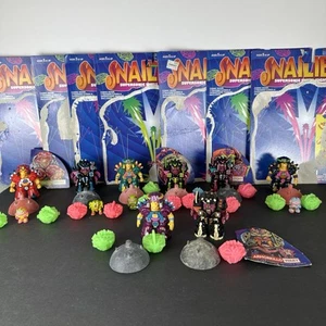 Snailiens SuperSonic Shell Fighters Complete Figure Collection W/Cards READ - Picture 1 of 23