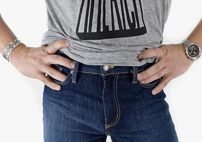 NWOT Men's Bullet Blues Nationalist Nuit Relaxed Fit Jeans Dark Wash 32x32 - Image 1 of 4