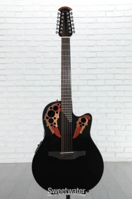 Ovation Elite Celebrity Mid-depth 12-string Acoustic-electric Guitar - Image 1 of 4