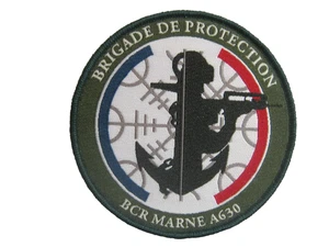 ECUSSON DES COMMANDOS LES FUSILIERS MARINS BRIGADE DE PROTECTION BCR MARNE A630 - Imagen 1 de 1