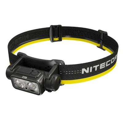 NITECORE NU43 Headlamp 1400LM LED Headlight Outdoor Camping Running Cycle Lights - Image 1 of 4