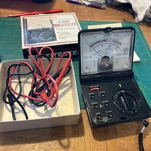 Micronta Klappmultimeter #22-211 25-Bereich mit Leitungen, Handbuch & Batterie - getestet - Bild 1 von 5