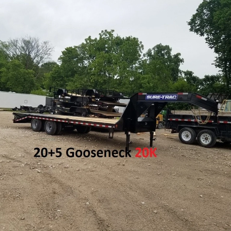 2025 Sure-Trac 2025 Sure-Trac 22.5K 8.5x20+5 Low Profile Goosenec   - Image 1 of 4