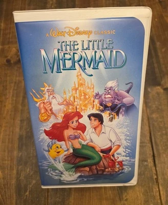Walt Disney The Little Mermaid VHS Black Diamond Edition Original Cover Banned - Image 1 of 4