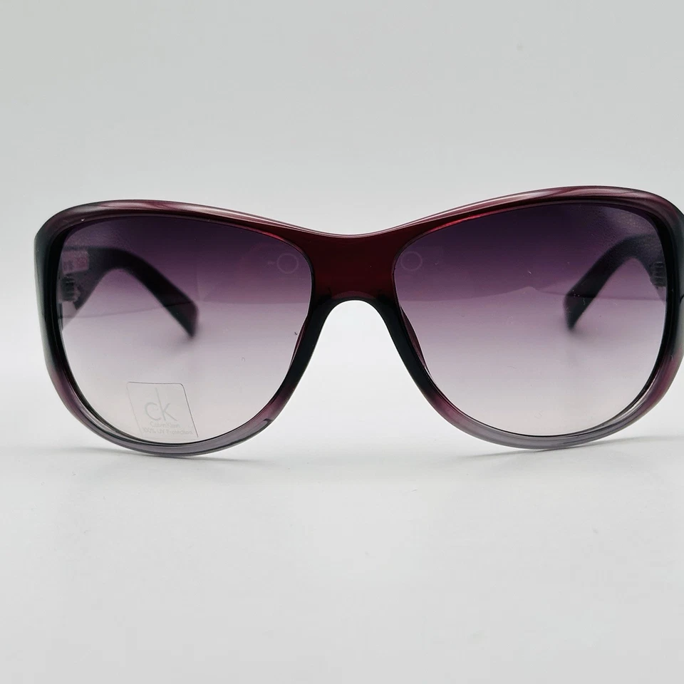 Calvin Klein Sonnenbrille Damen oval lila Logo Mod. ck 3079S Y2K NEU - Bild 1 von 4