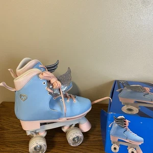 Circle Society Adjustable Youth Kids Roller Skates Size 3-7 “Cotton Candy”-w/box - Picture 1 of 9