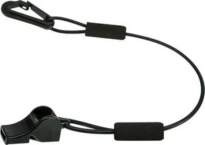 WPS Floating Whistle with Lanyard - Black Watercraft PWC LVW-17 BLK 13-0571 - Picture 1 of 3