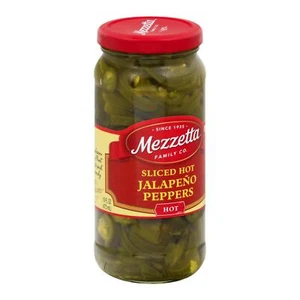 Mezzetta Hot Jalapeno Peppers - Sliced - Case Of 6 - 16 Oz. - Picture 1 of 3