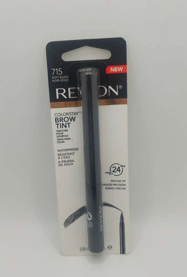 Revlon ColorStay Brow Tint 715 Soft Black Up to 24 hrs. NEW - Image 1 of 1