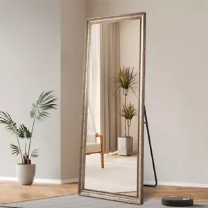 Vintage Full Length Dressing 80x180cm Mirror Bronze Frame Retro Home Wall Décor - Picture 1 of 7