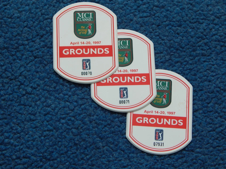Insignias de torneo de golf Masters and Heritage, años 50-1990 Foto 1 de 1