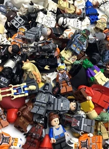 LEGO RANDOM LOT OF 10 STAR WARS MINIFIGURES JEDI SITH CLONE TROOP MYSTERY PACK! - Picture 1 of 3