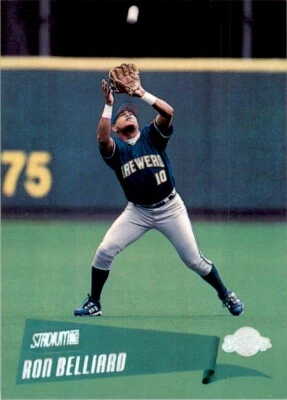 2000 Topps Stadium Club Ronnie Belliard Milwaukee Brewers #77 MLB Baseball - Image 1 of 2