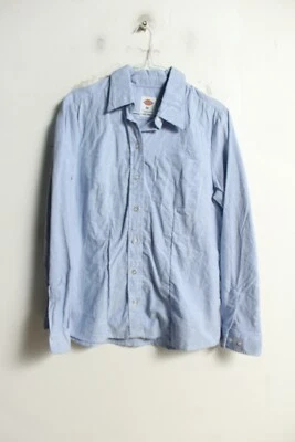 Camisa de algodón manga larga Dickies para mujer - azul - talla M mediana (g14) Foto 1 de 3