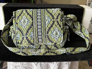 Bolso mensajero retirado Vera Bradley Cambridge limpio vintage - Imagen 1 de 19