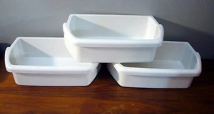 Whirlpool Refrigerator Door Bin Lot of 3 Part # 2204810 WP2204810 GUC - Picture 1 of 4