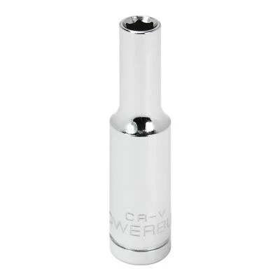 Powerbuilt 1/4 Inch Drive x 5 MM 6 Point Deep Socket - 648311 - Image 1 of 4