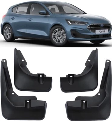 Genuine Front & Rear Splash Guards Mud Flaps Fender For 2019-2025 Ford Focus MK4 - Image 1 of 4