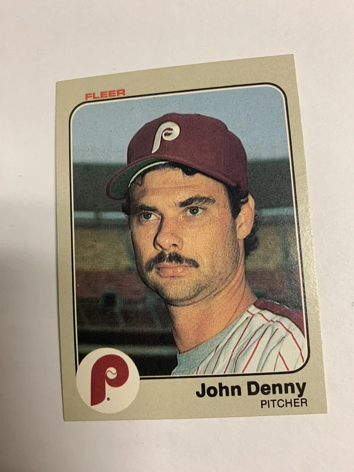 1983 Fleer Philadelphia Phillies John Denny - Image 1 of 1