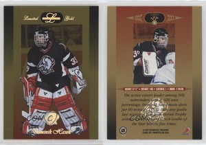 1996-97 Leaf Limited Gold Dominik Hasek #21 HOF
